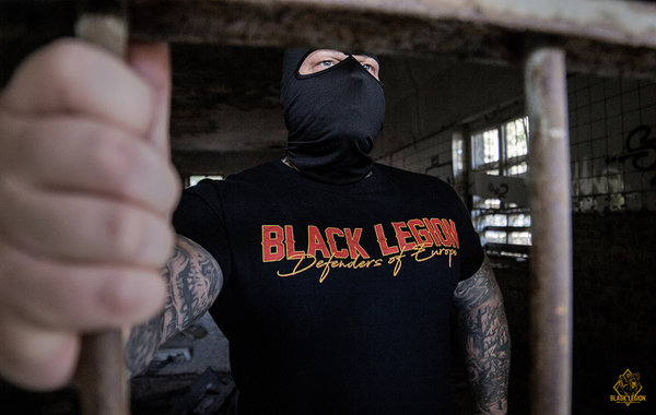 T-Shirt BL - Defenders of Europe - schwarz